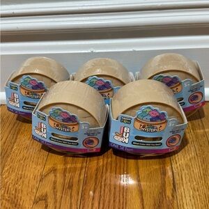 Rainbow Mystery Dumpling Squishy Toy - Lot of 5